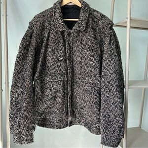 Vintage Oversized 80s Wool Jacket